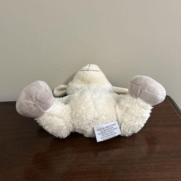 Silver One Lamb Plush Sheep Smiling Easter 8" - Picture 4 of 8